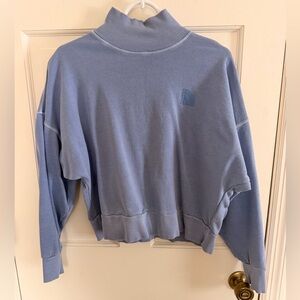 The North Face Cropped Blue Women's Sweatshirt